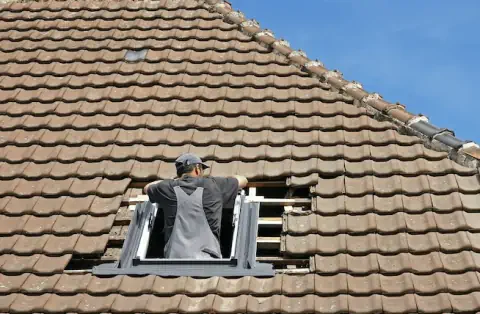 Pose de velux - Rosenau